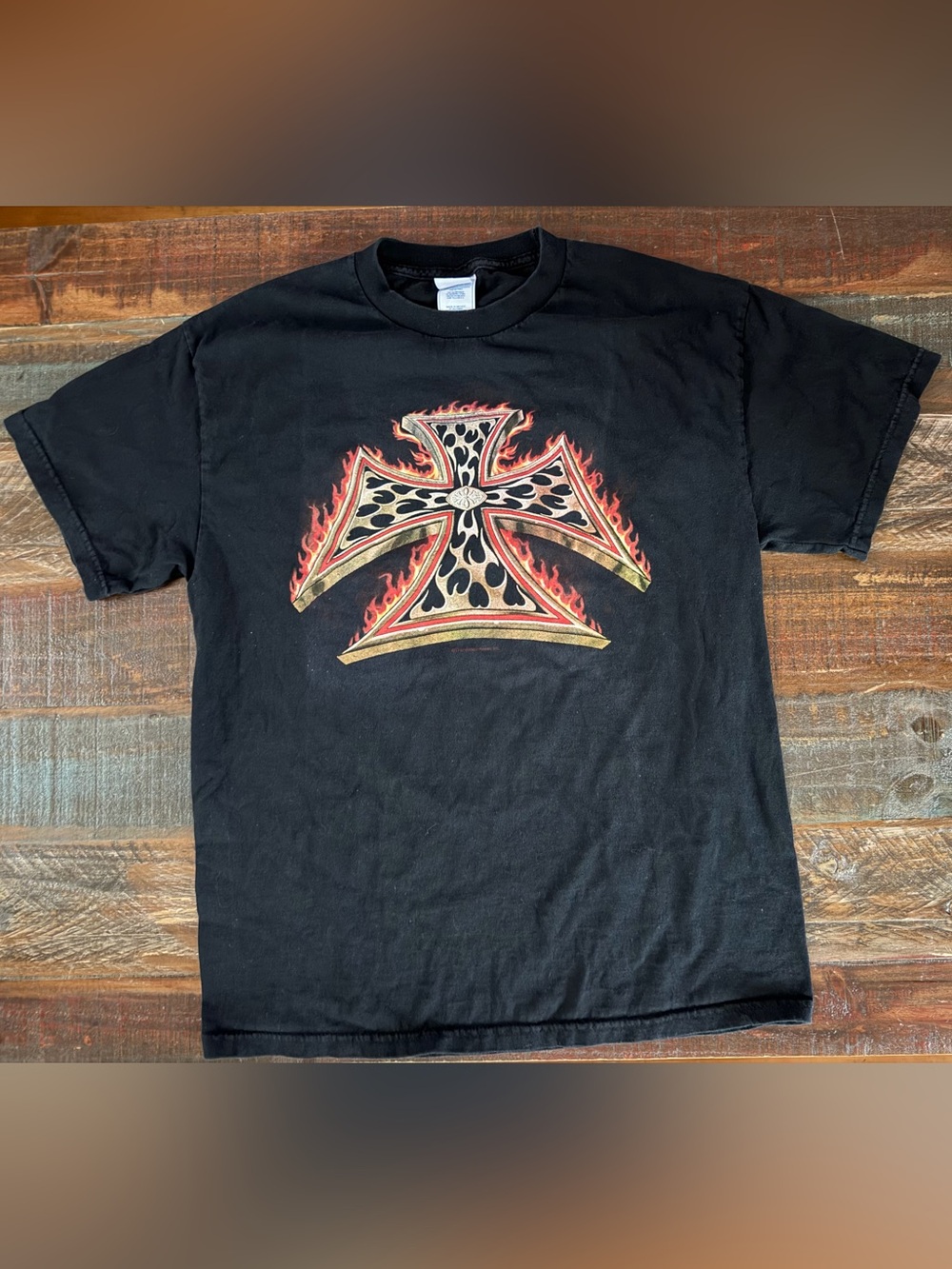 Tennessee River Men’s L Black West Coast Choppers Style T-shirt | SKU 0714